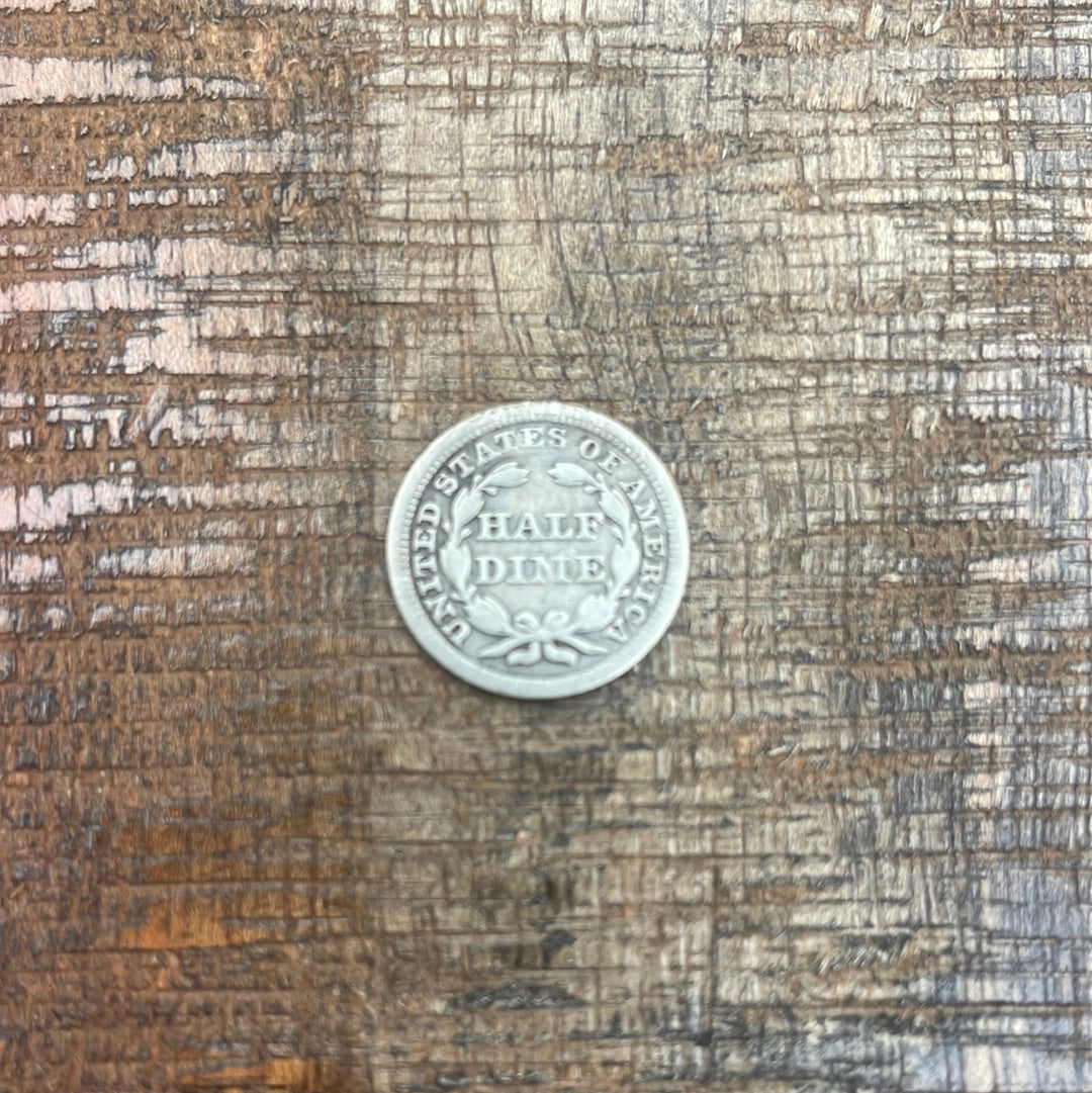 1855 5C Half Dime