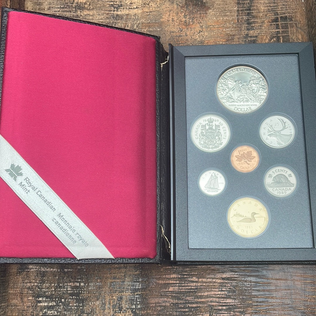 1989 Canada Coin Proof Set - Royal Canadian Mint