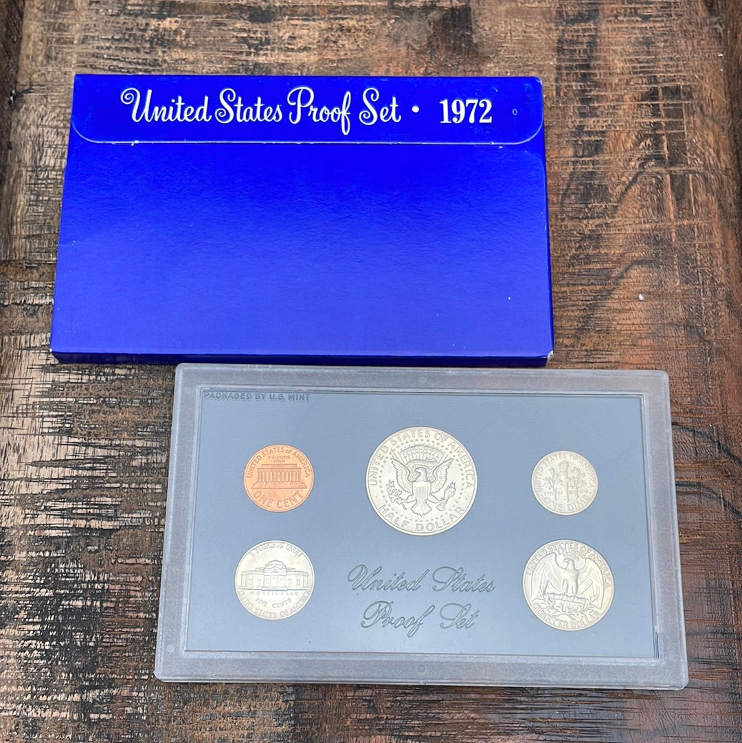 1972 Proof Set in OGP