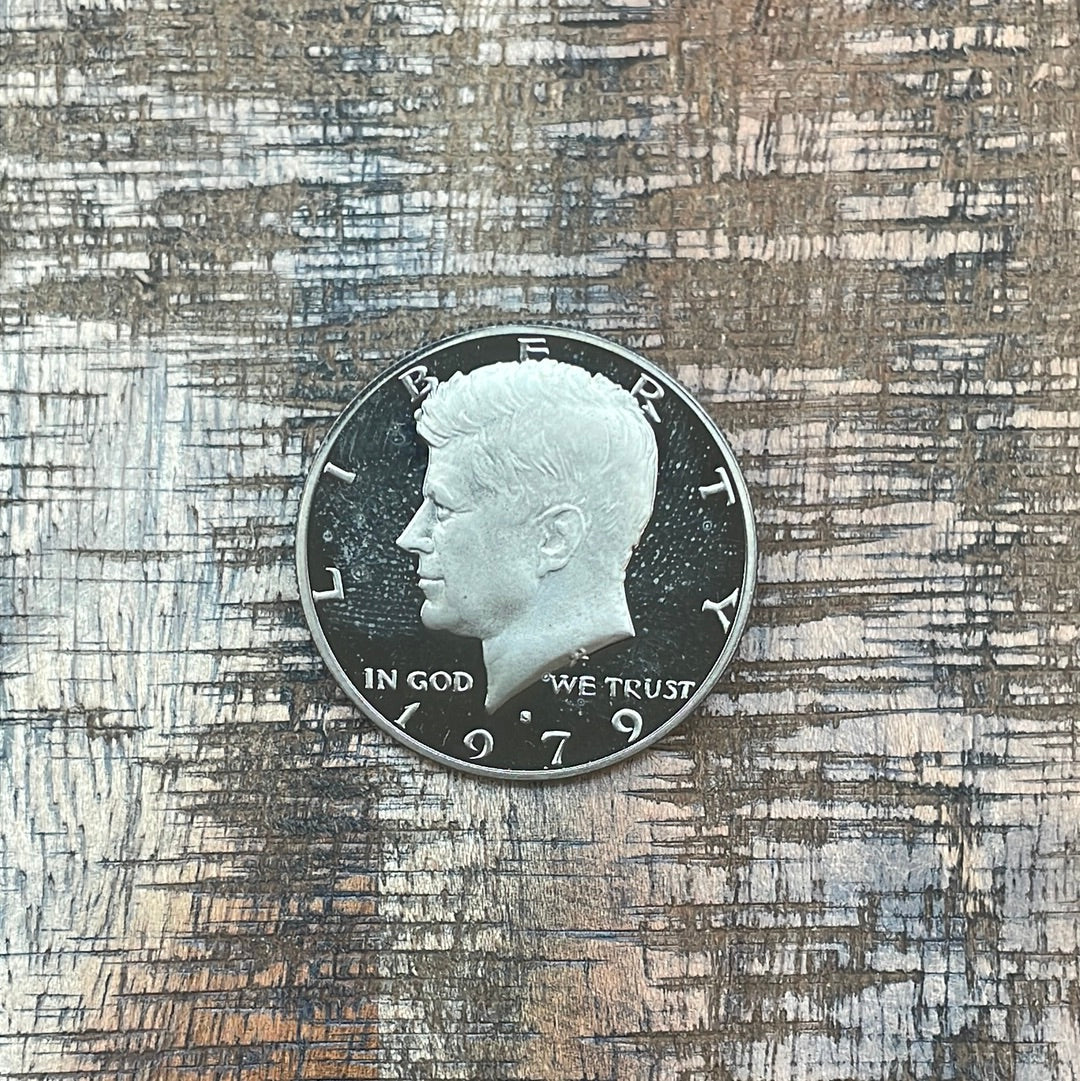 1979-S 50c Proof Kennedy Half Dollar~ Type I