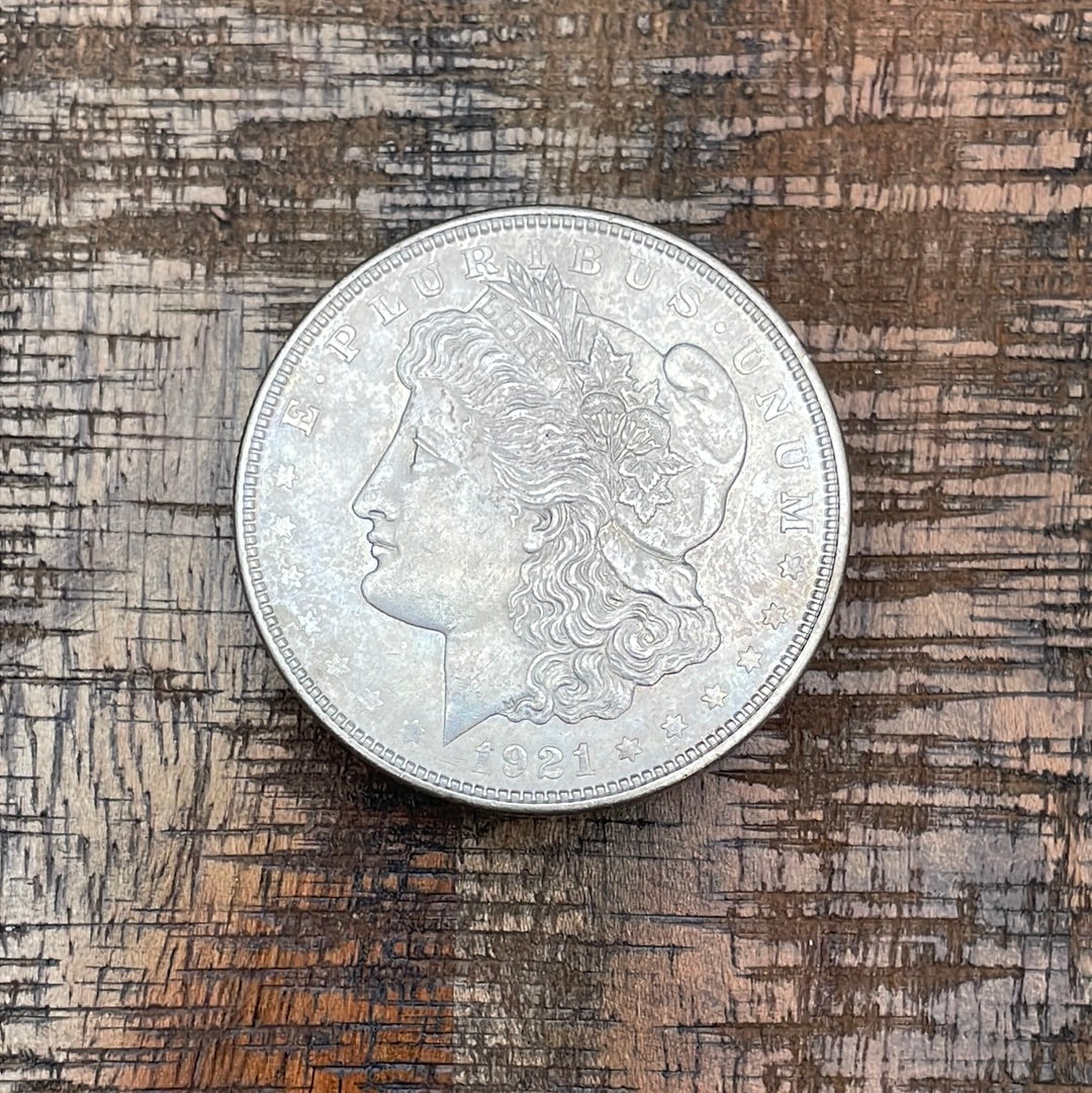 1921 $1 US Morgan Silver Dollar