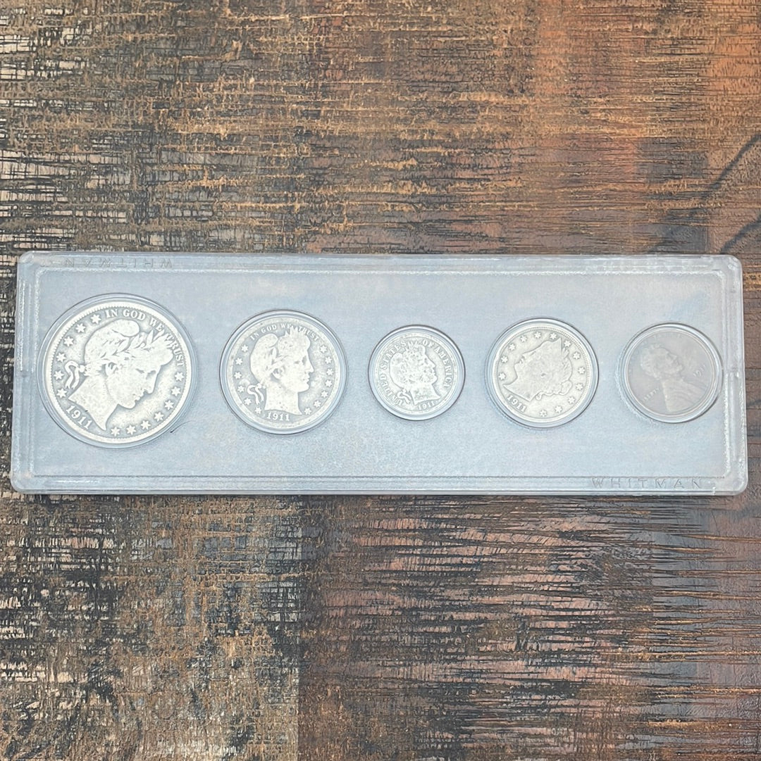 1911 Collectors Year Set, Whitman Case