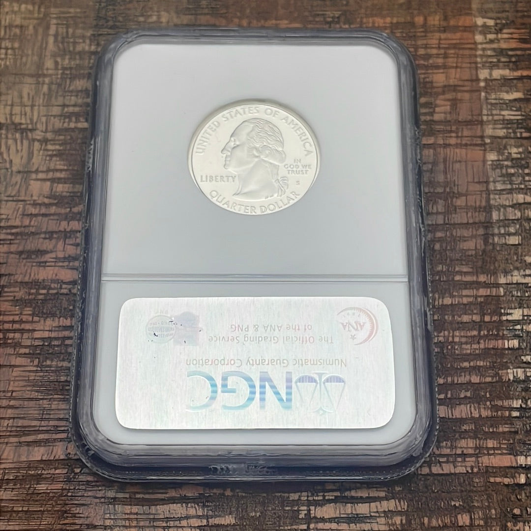 2005-S US 25c Silver Minnesota State Quarter NGC PR70 ULTRA CAMEO