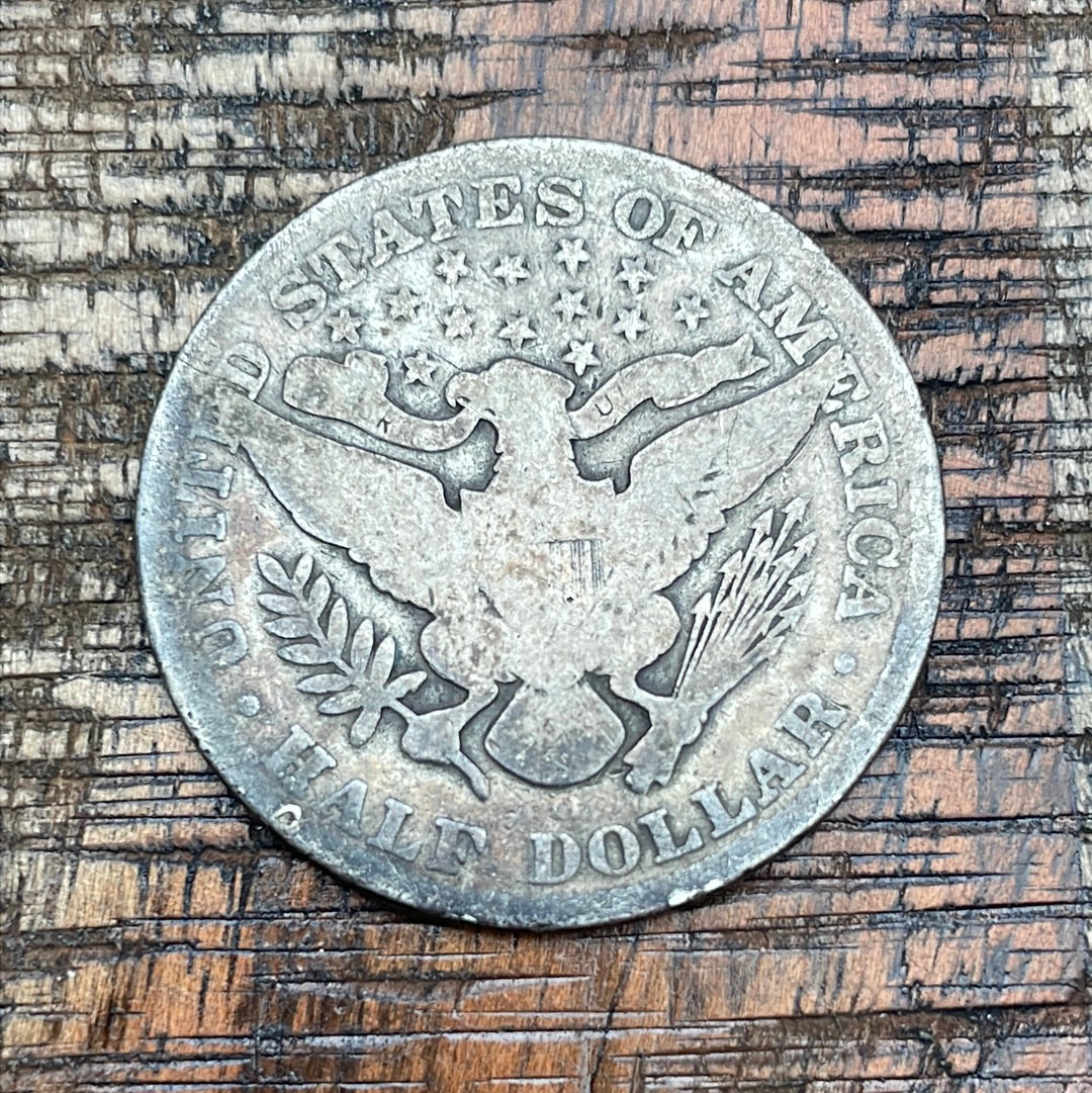 1904-O 50C US Barber Half Dollar