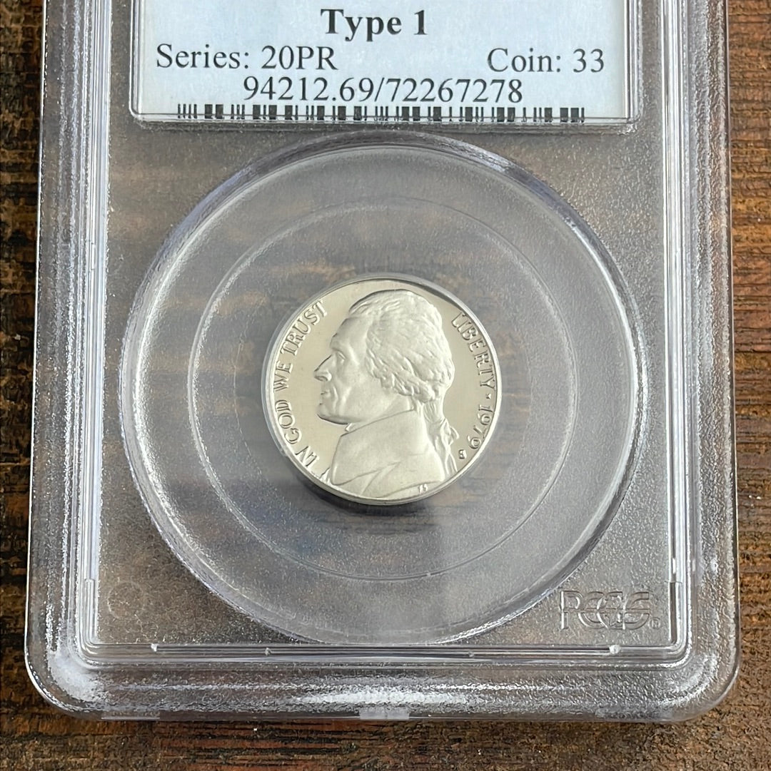 1979-S 5c US Jefferson Nickel PCGS PR69 DCAM Type 1