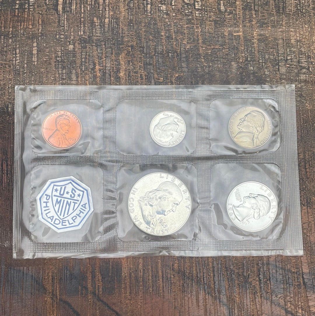 1963 Proof Set no Envelope