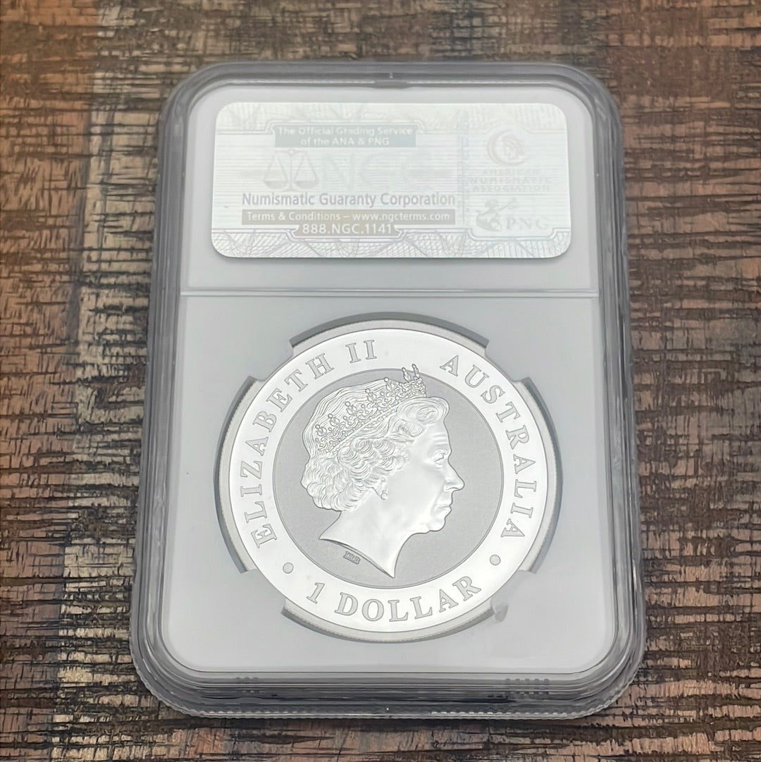 2012 $1 Australia Koala~One of first 7500 Struck~ NGC MS69