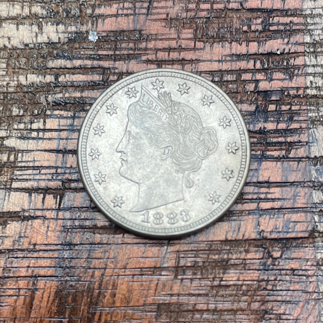 1883 5C Liberty Head Nickel ~ NO CENTS