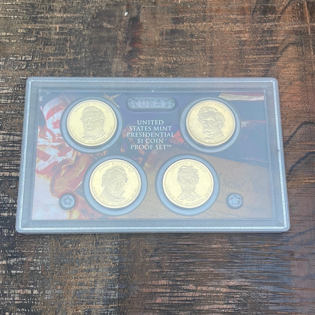 2010 Presidential Dollar Proof Set no BOX
