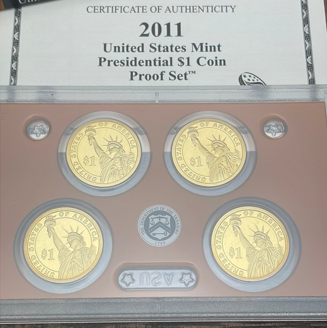 2011 Presidential Proof Set in OGP