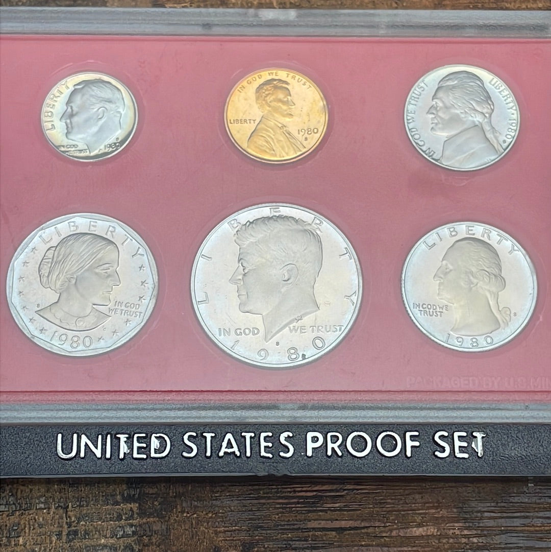 1980 Proof Set no OGP