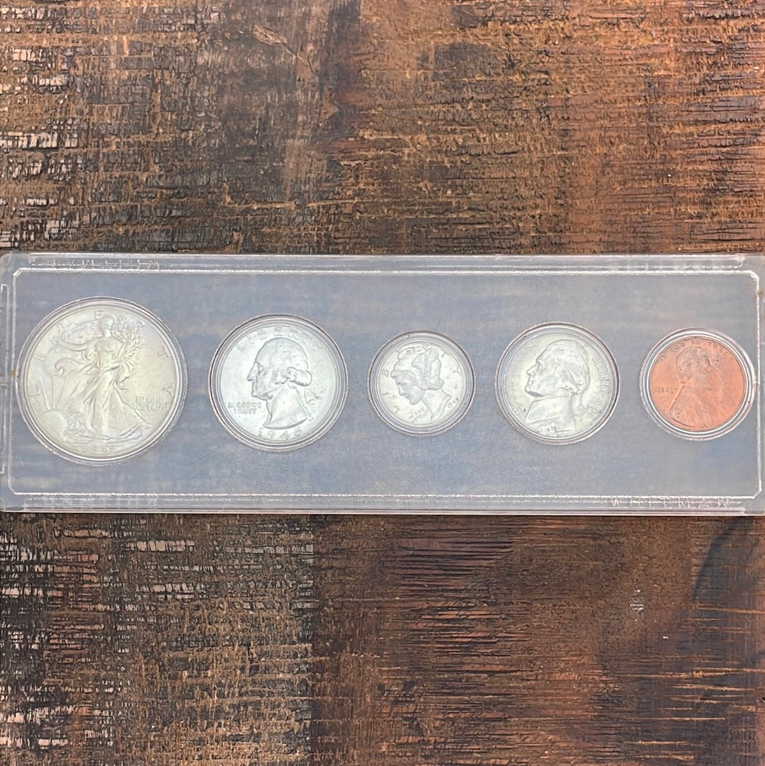1945 Birth Year Set- Brilliant Uncirculated Coins