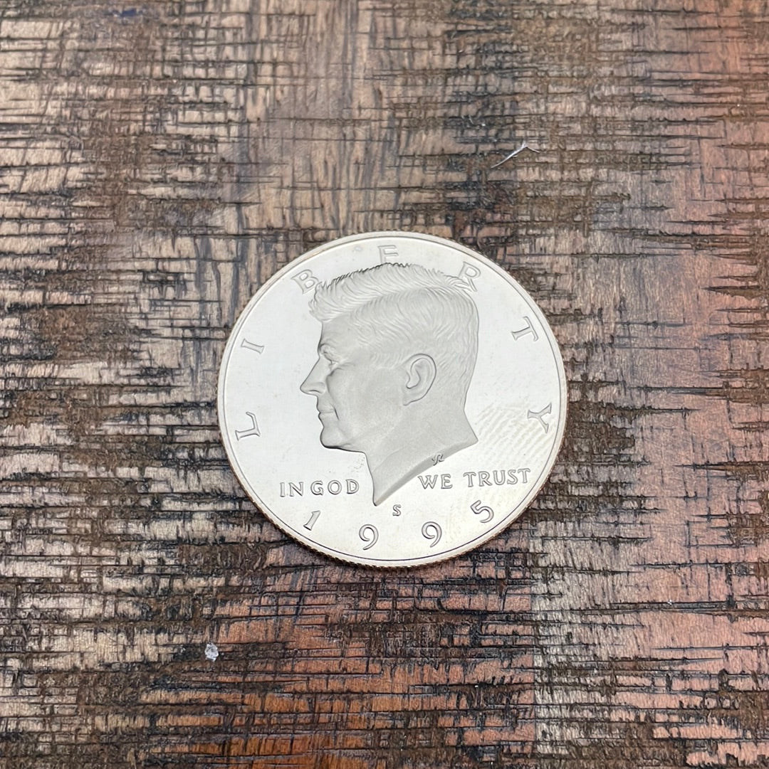 1995-S 50c Proof Kennedy Half Dollar