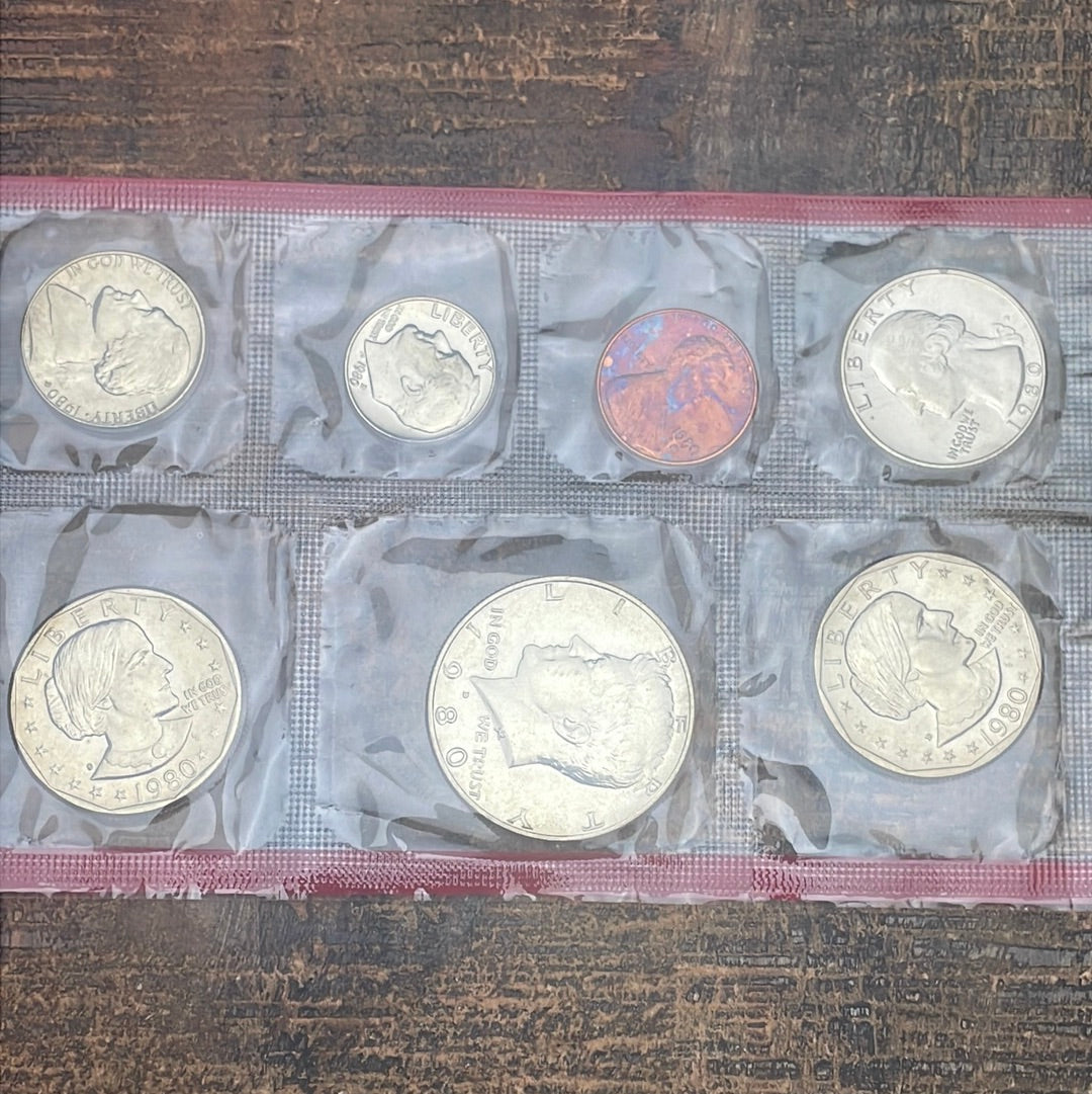 1980 Mint Set no Envelope