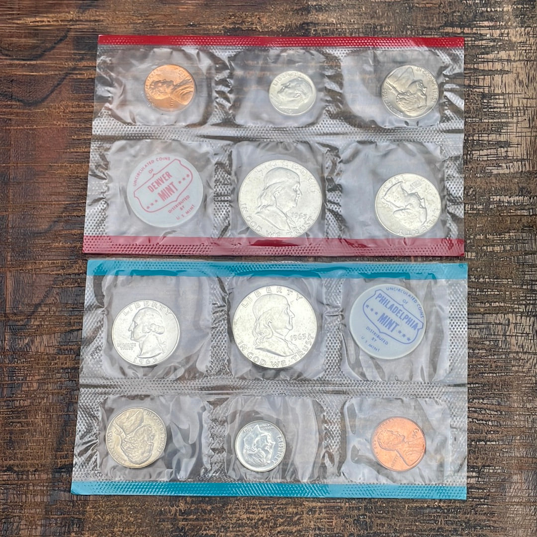 1963 Mint Set no Envelope