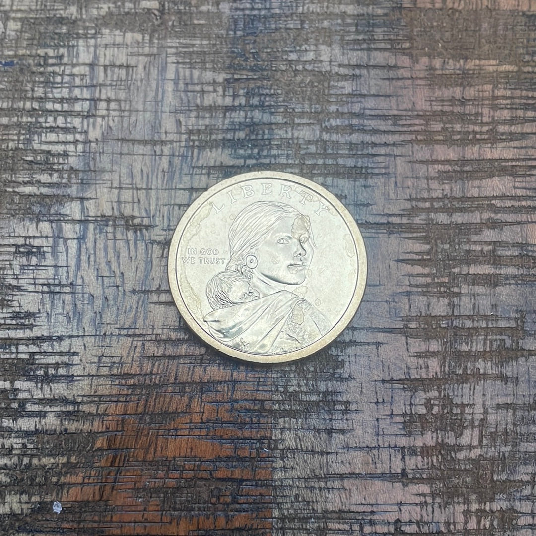 2012 $1 US Sacagawea Dollar