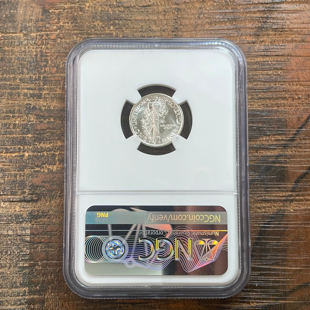 1940-S US 10c Mercury Dime NGC MS66