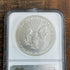 1993 $1 US American Silver Eagle NGC MS69