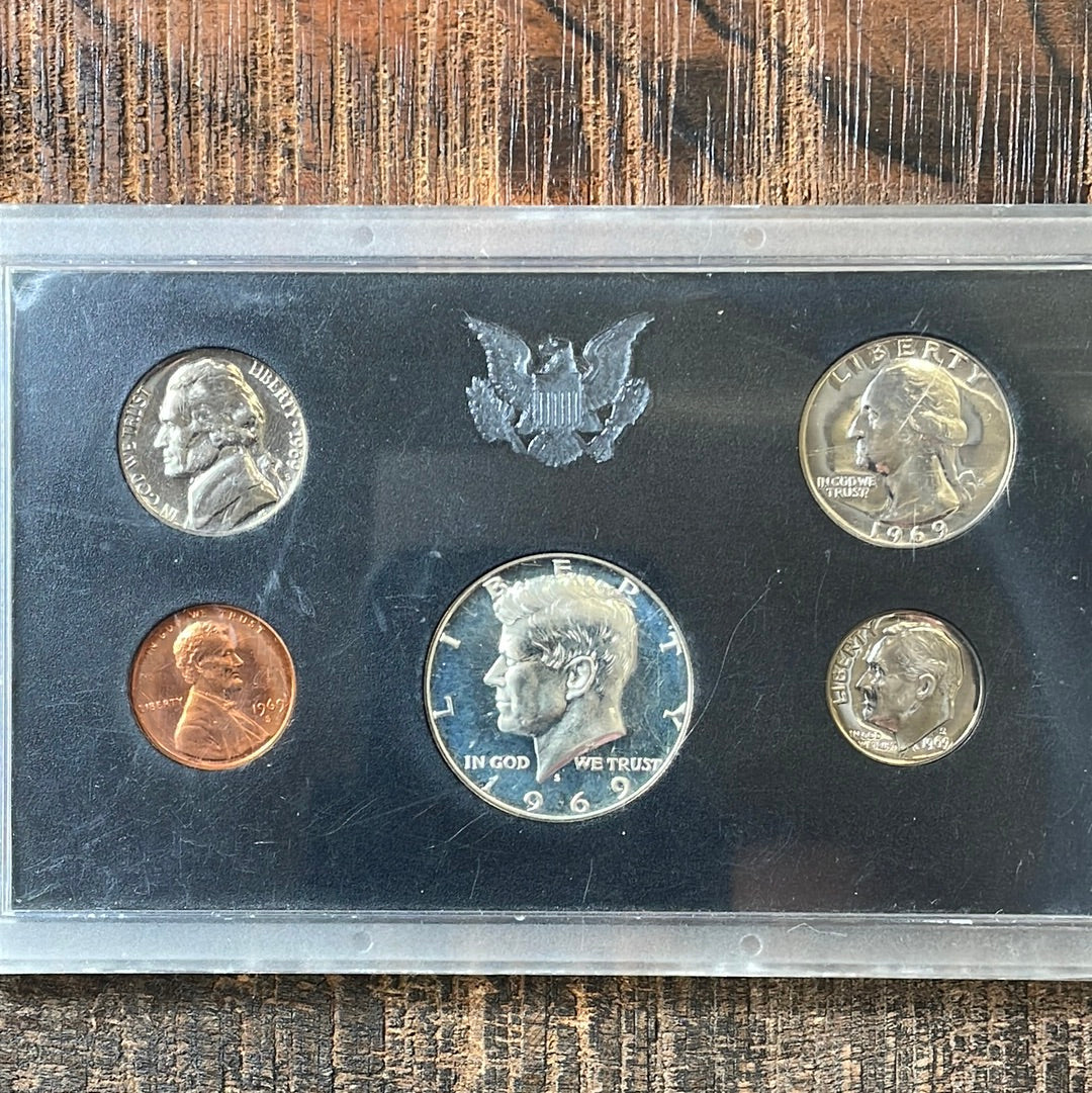 1969 Proof Set no box