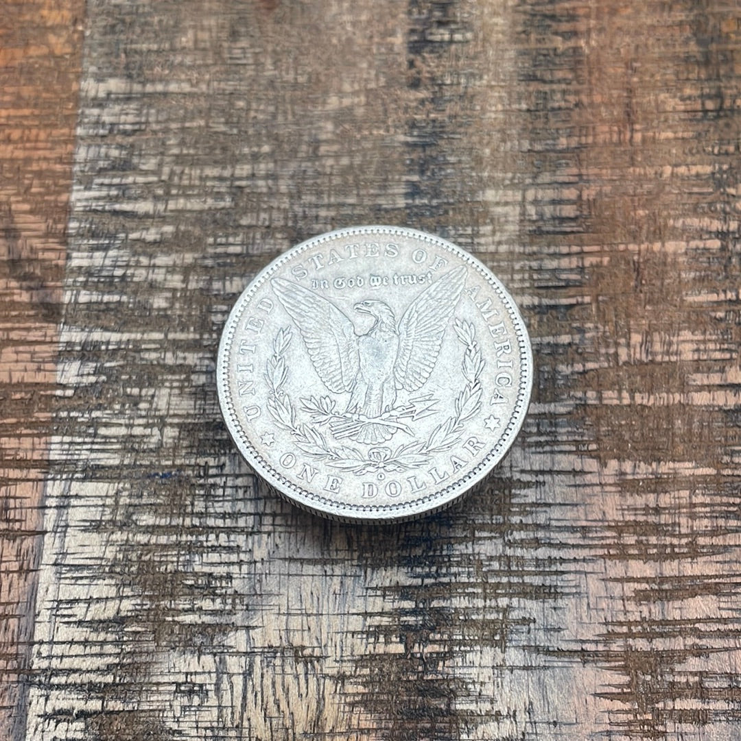 1880-O $1 US Morgan Silver Dollar