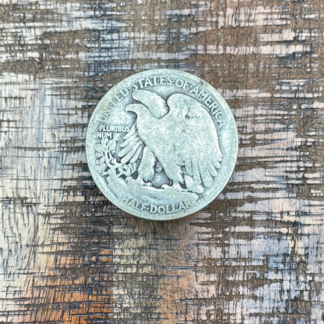 1920 50C US Walking Liberty Half Dollar