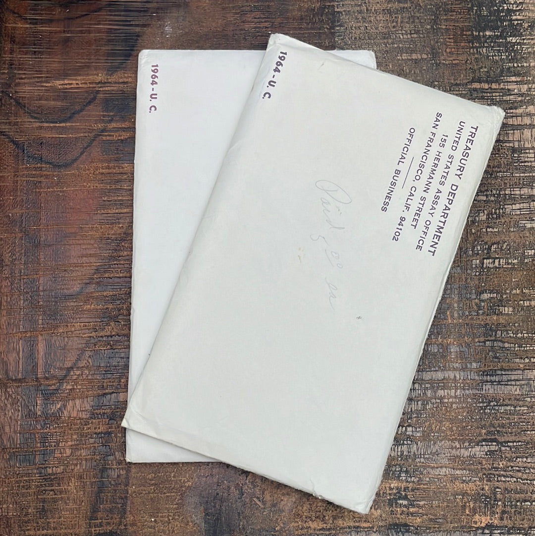 1964 Mint Set in Envelope