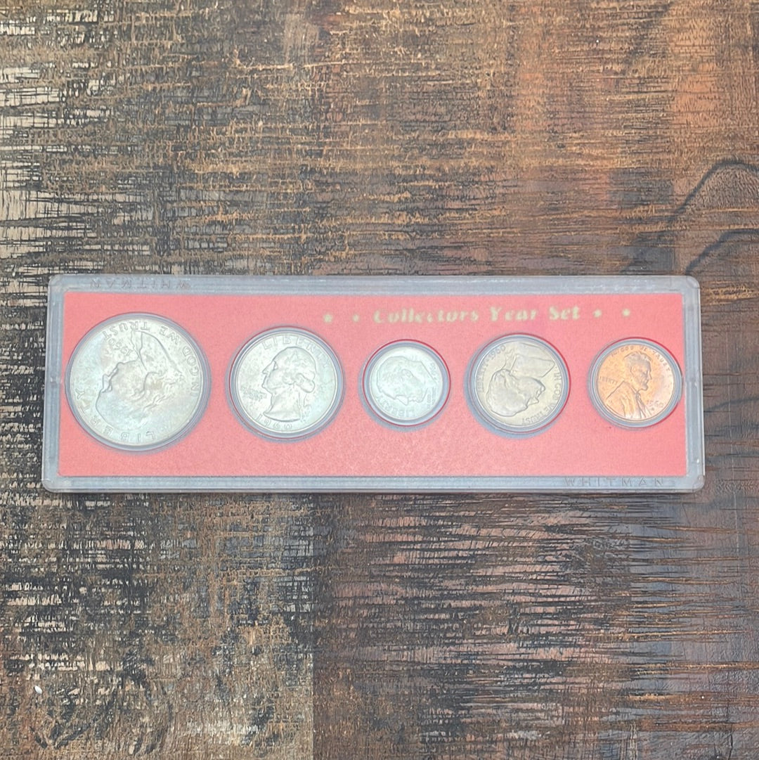 1960-D Collectors Year Set in Whitman Case