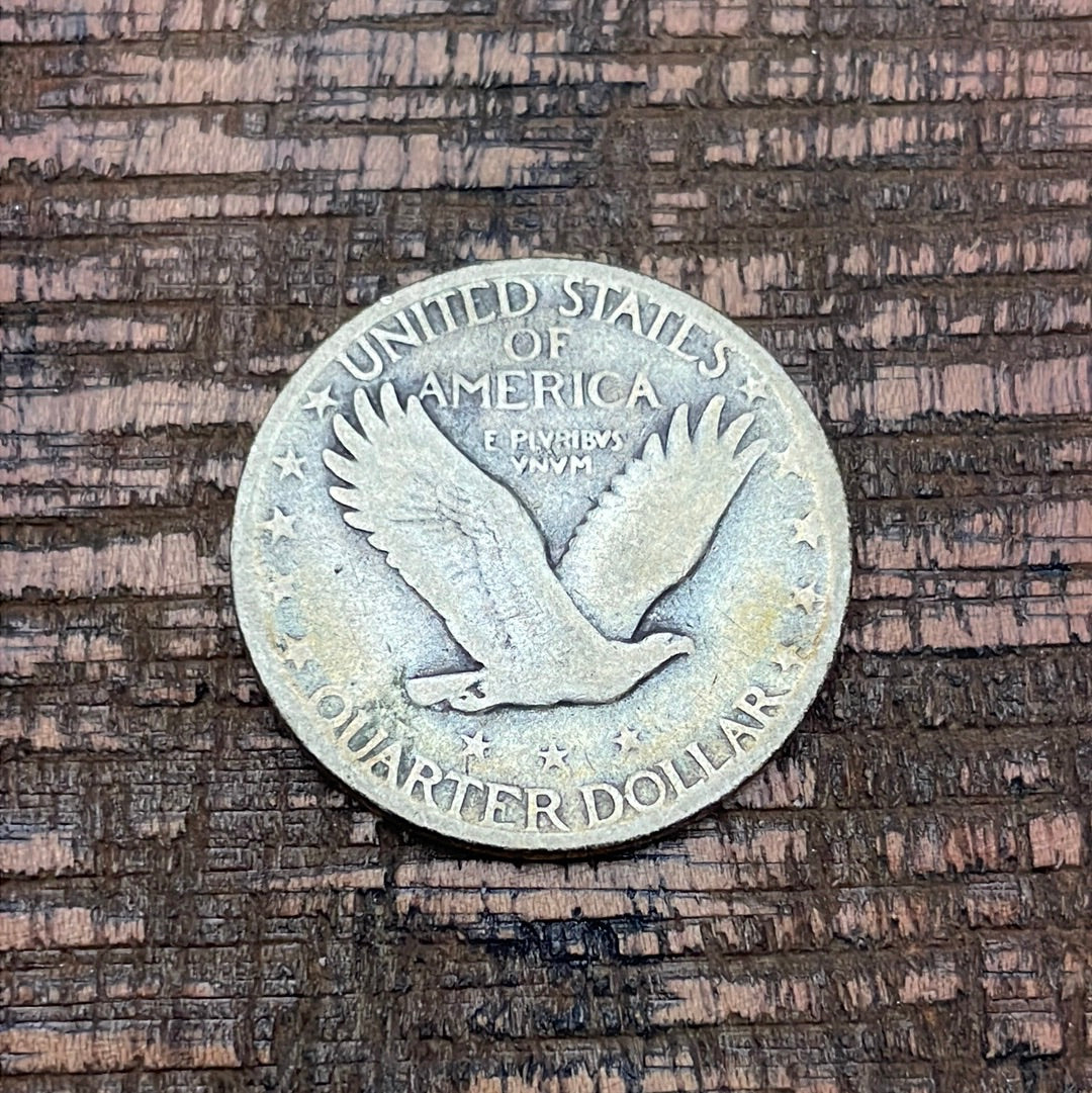1927-S 25C US Standing Liberty Quarter
