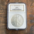 1993 $1 US American Silver Eagle NGC MS69