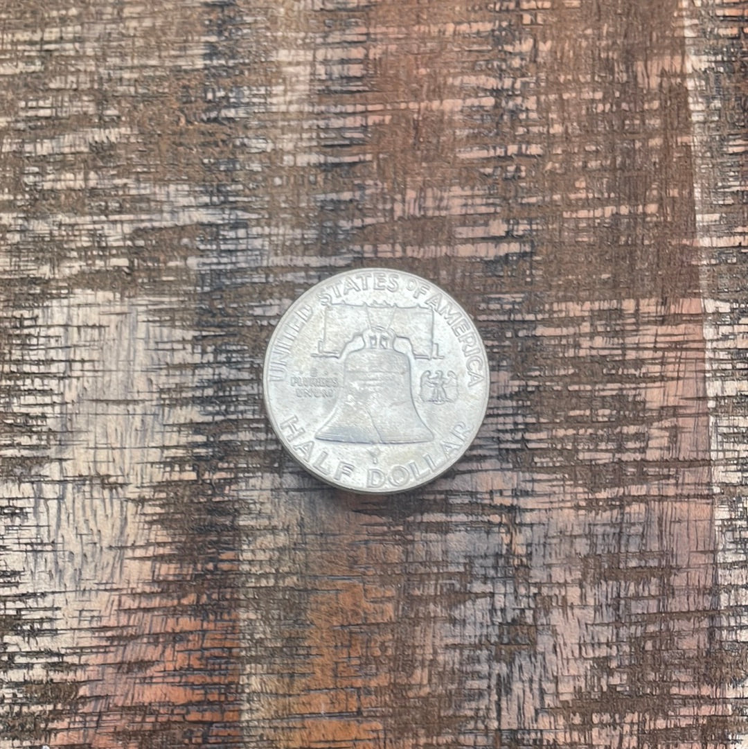 1961 50C US Franklin Half Dollar