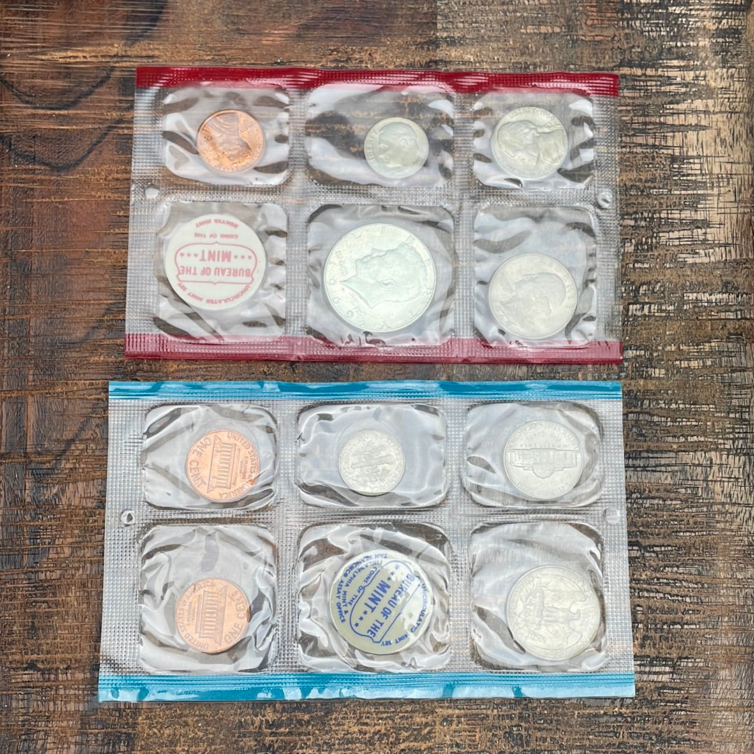 1969 Mint Set in Envelope 40% Silver