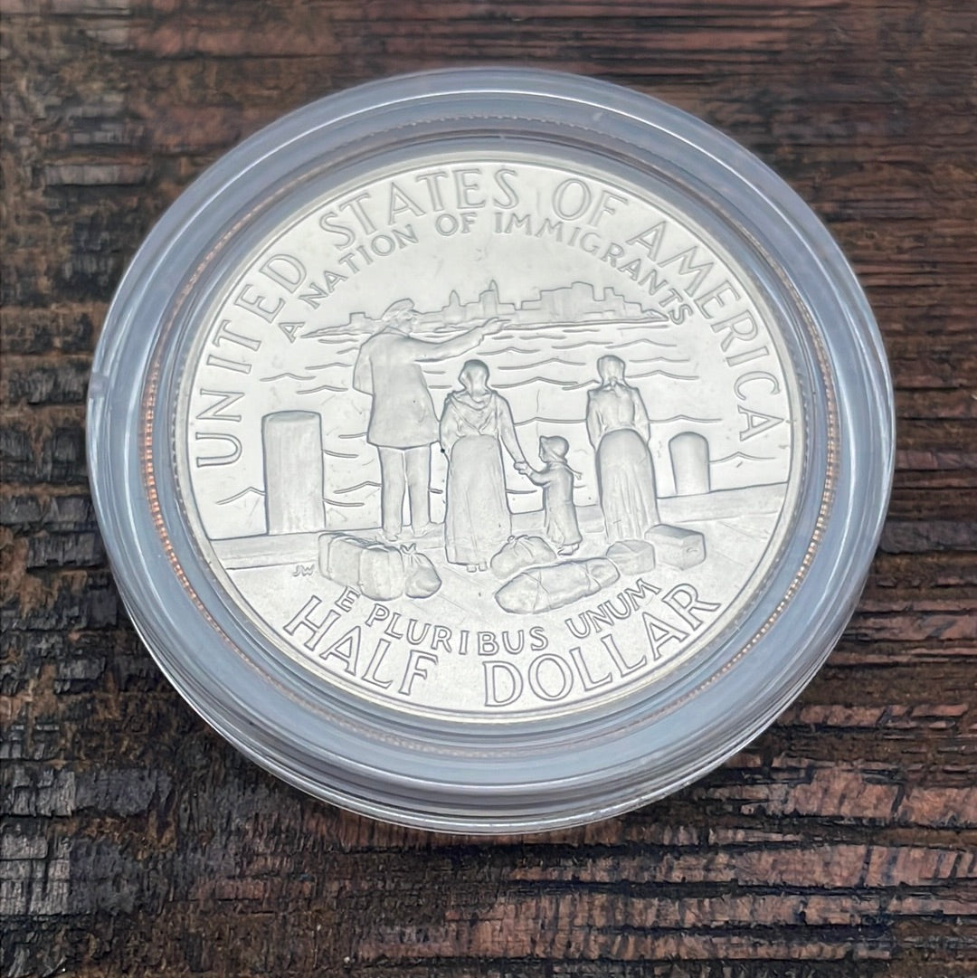 1986-S 50c US Liberty Coin Half Dollar Proof in OGP with COA