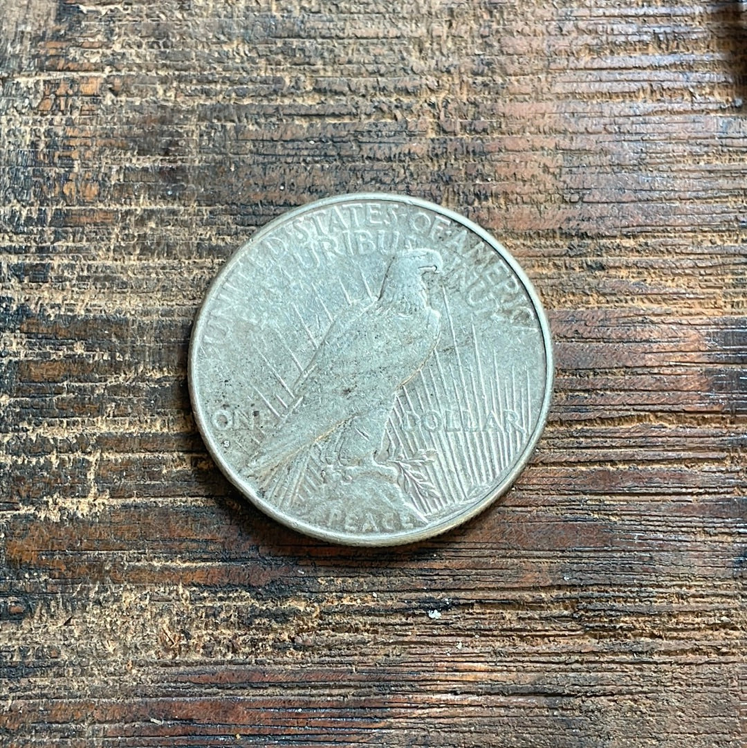 1928-S $1 US Silver Peace Dollar