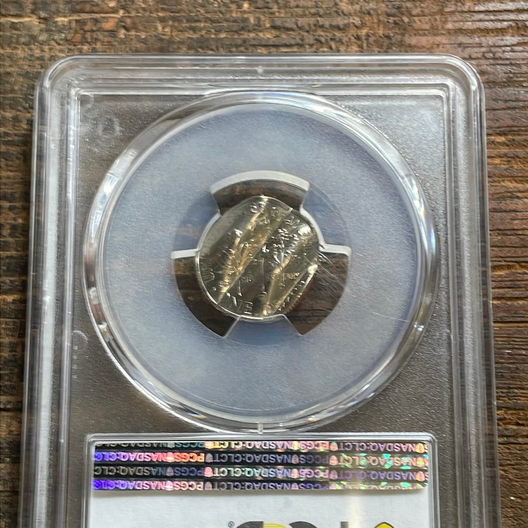 2014-D 10c US Roosevelt Dime PCGS Genuine Mint Cancelled