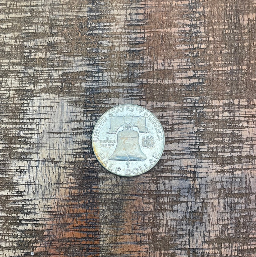 1961 50C US Franklin Half Dollar Proof