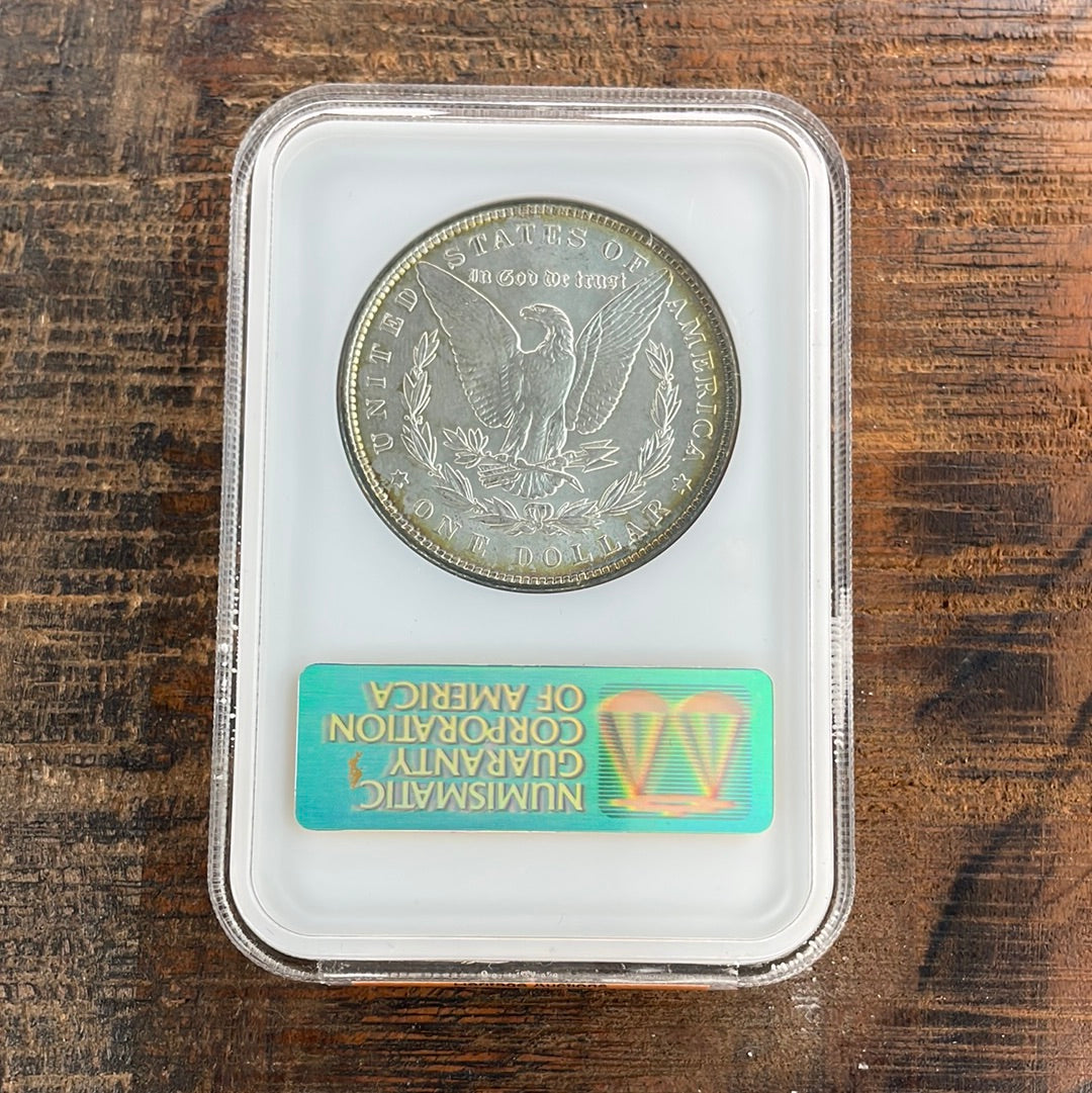 1886 $1 US Morgan Silver Dollar NGC MS64