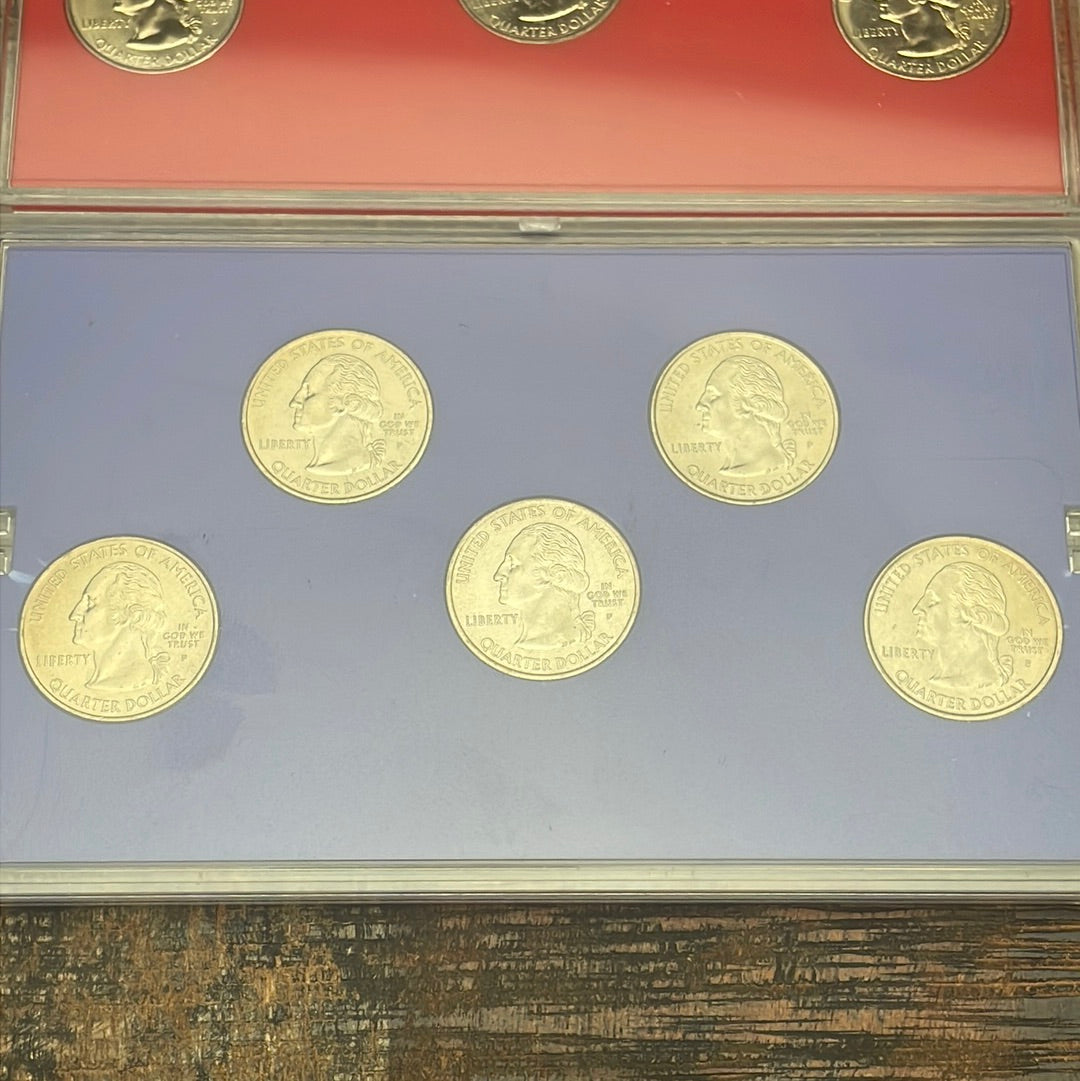 2004 State Quarter Collection, 2 SET, Philadelphia and Denver Mint