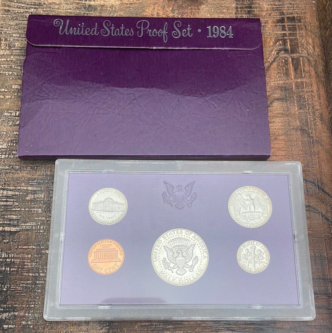 1984 Proof Set in OGP