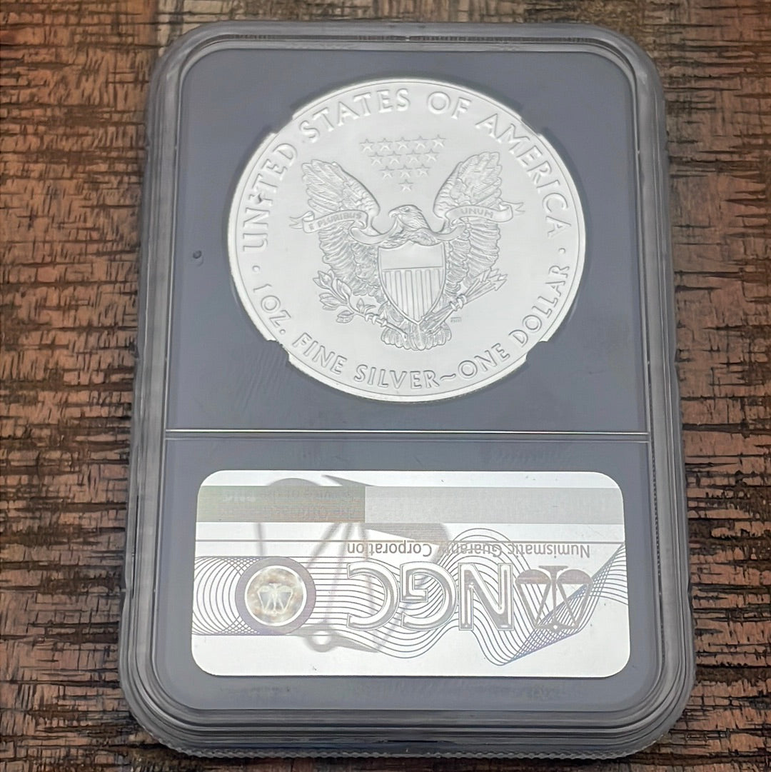 2020 $1 American Silver Eagle~ Emergency Production ~ FDOI ~ NGC MS70 ~ Mercanti signed