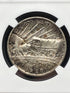 1926-S 50C Oregon Trail Commemorative Silver Half Dollar NGC MS65