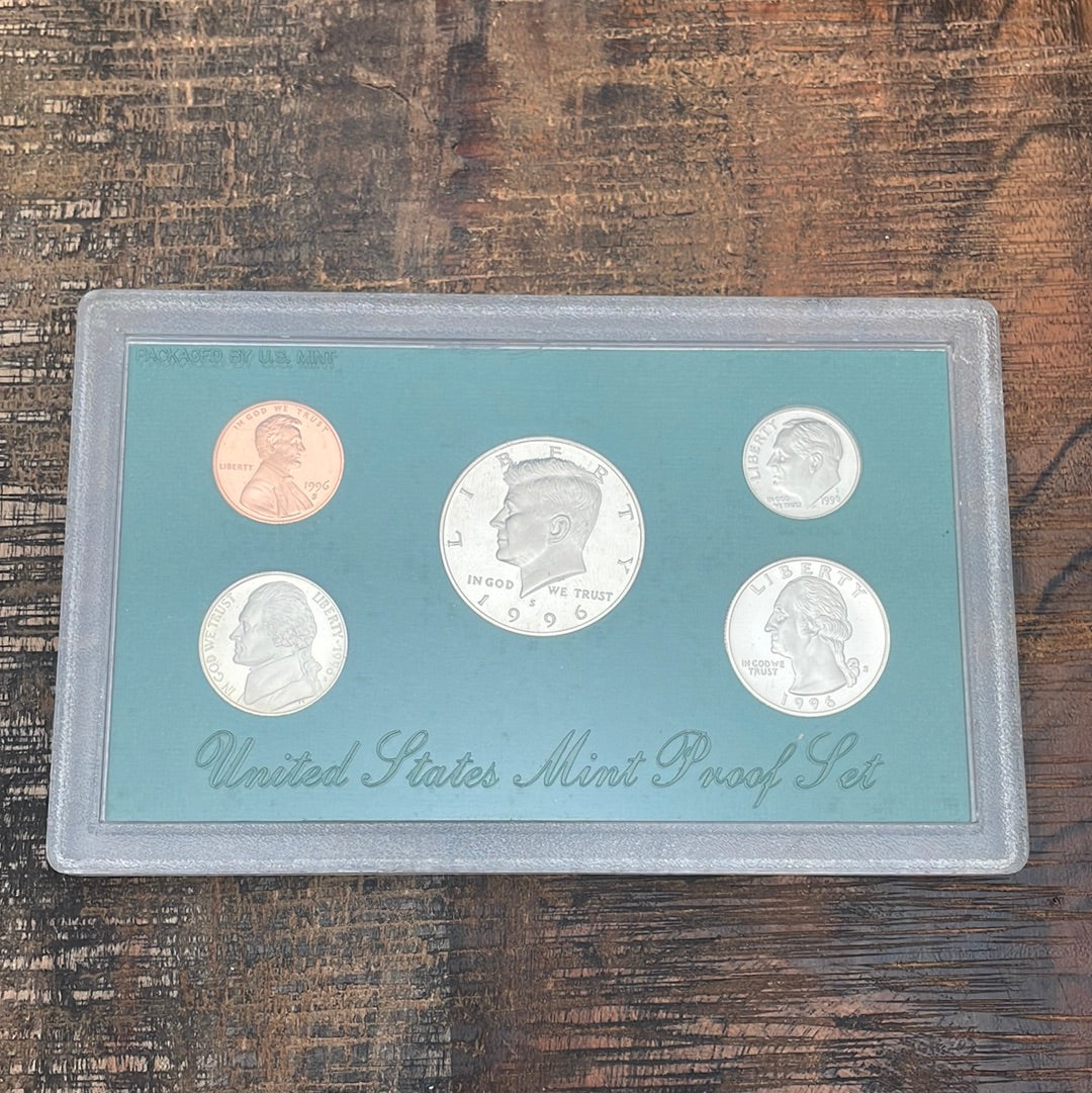 1996 Proof Set no Box
