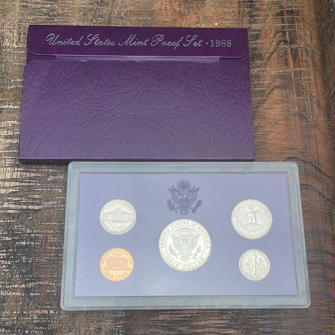 1988 Proof Set in OGP