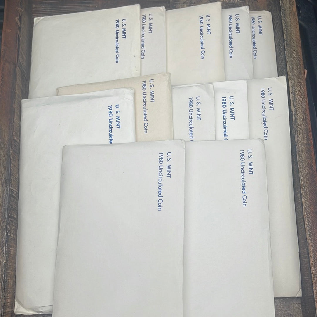 1980 Mint Set in Envelope