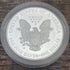 2005-W $1 US American Silver Eagle Proof Coin~Capsule, Presentation Case, with COA. NO BOX