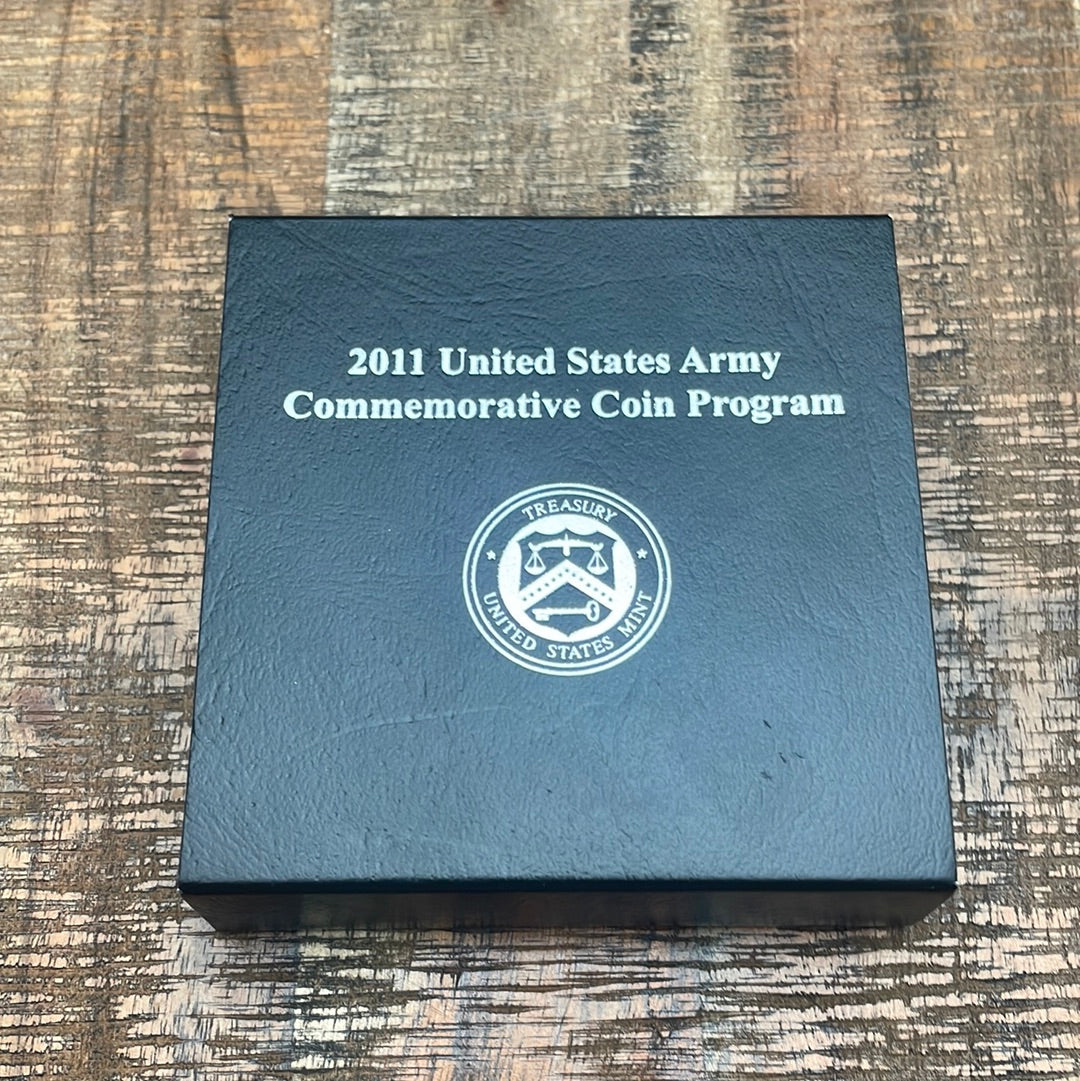 2011 US Army Commemorative Coin Program ~ Proof Silver Dollar ~ COA