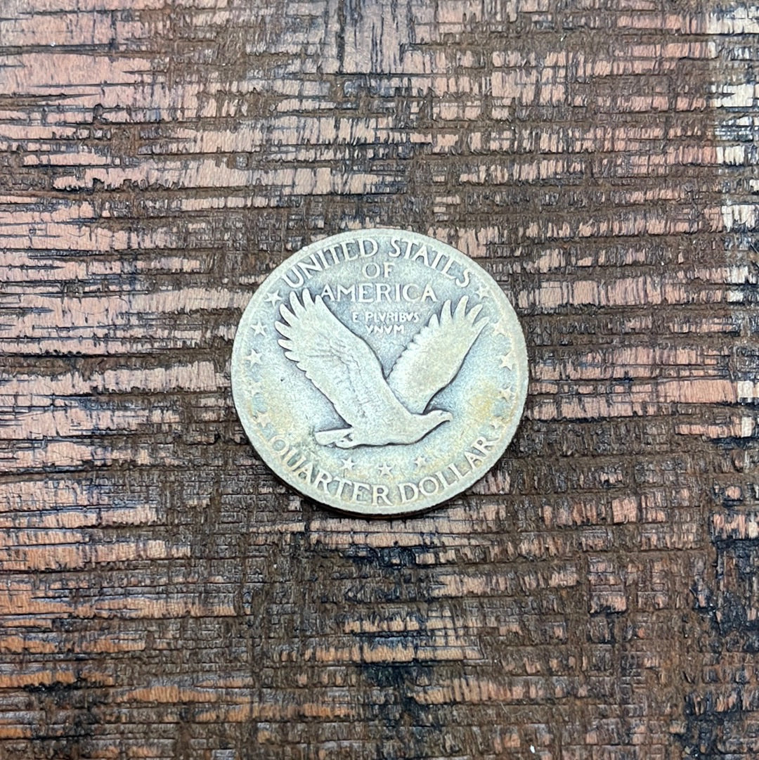 1927-S 25C US Standing Liberty Quarter