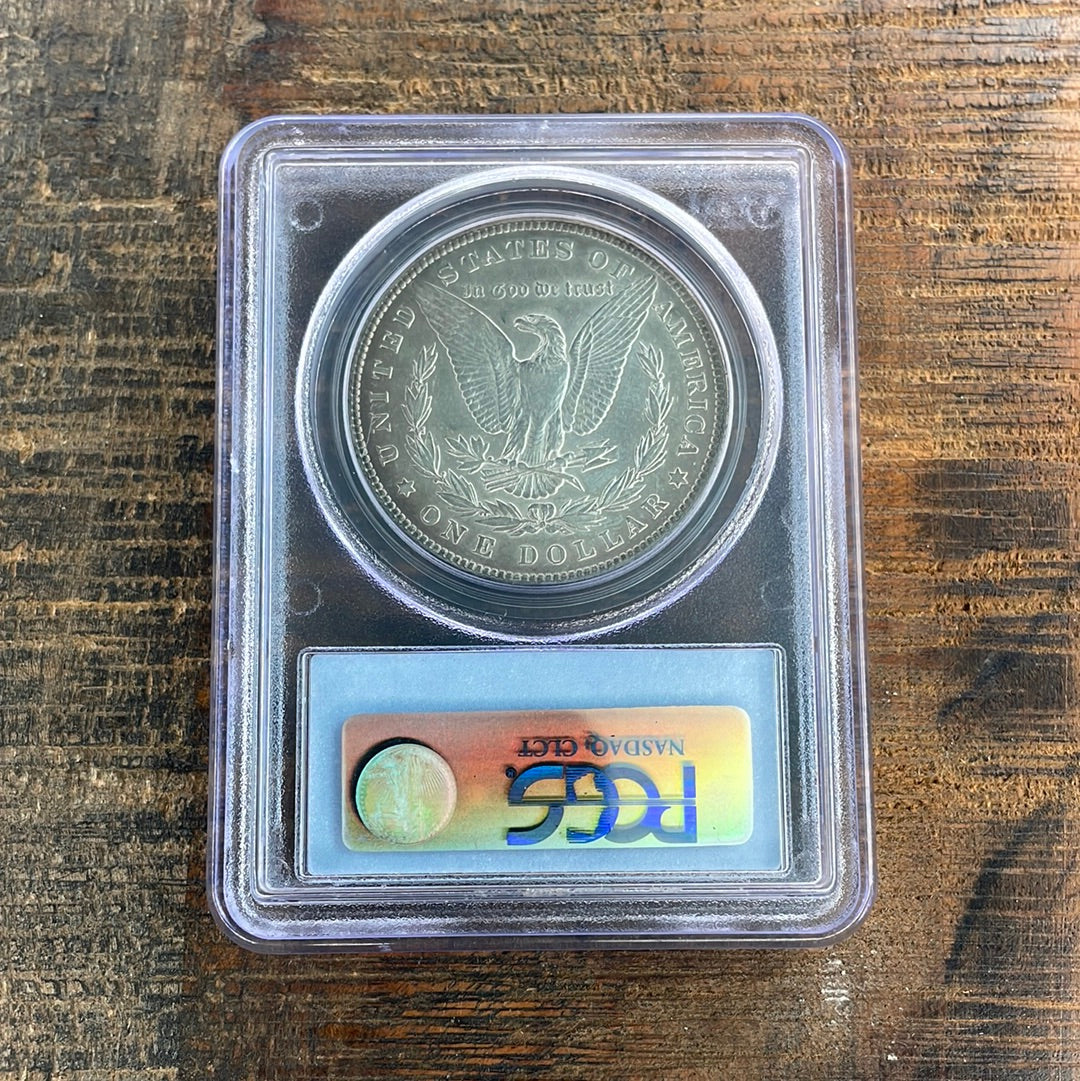 1883 $1 US Morgan Silver Dollar PCGS XF45 VAM 10 Sextupled Stars TOP 100
