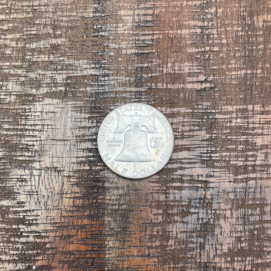 1963 50C US Franklin Half Dollar