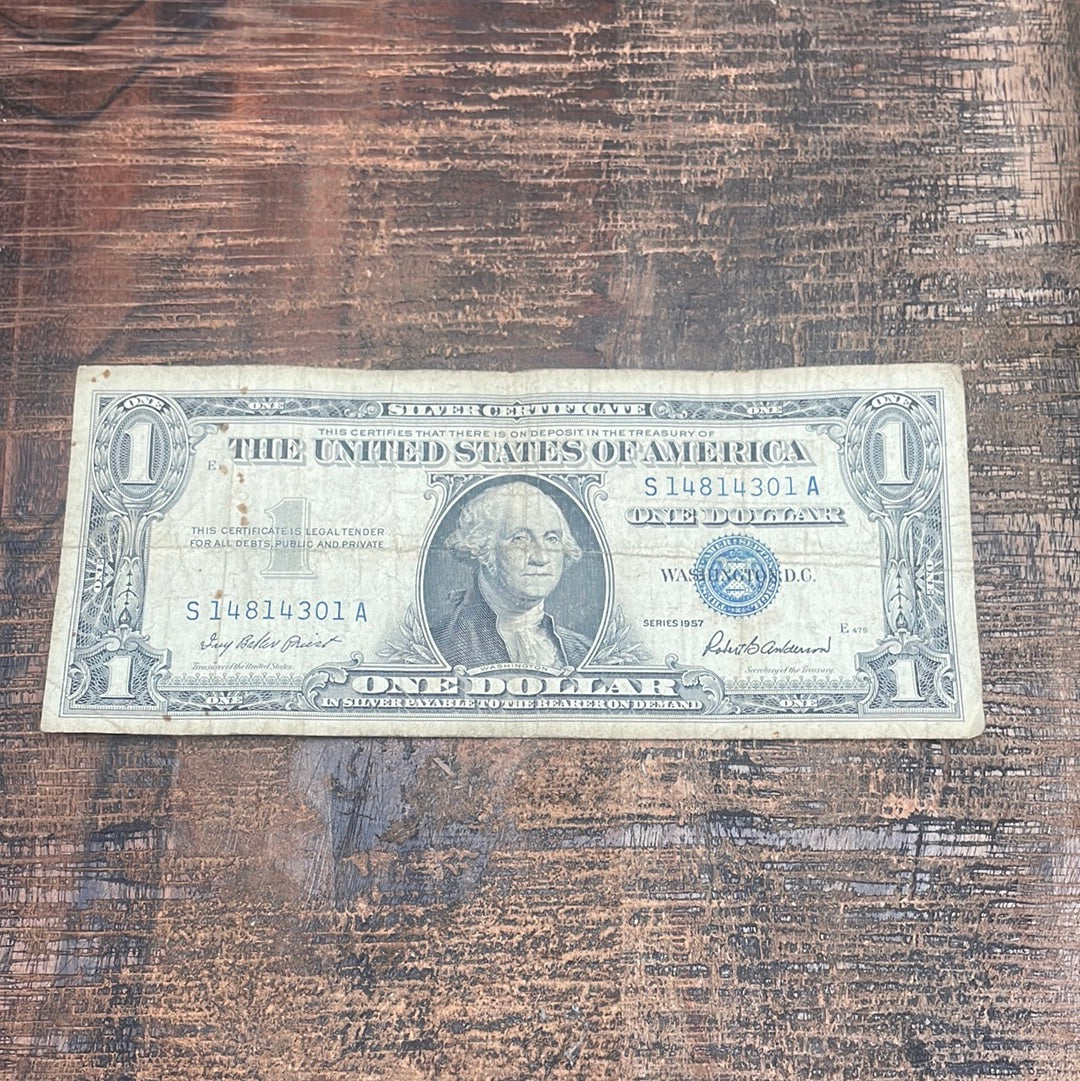 1957 Series $1 Silver Certificate