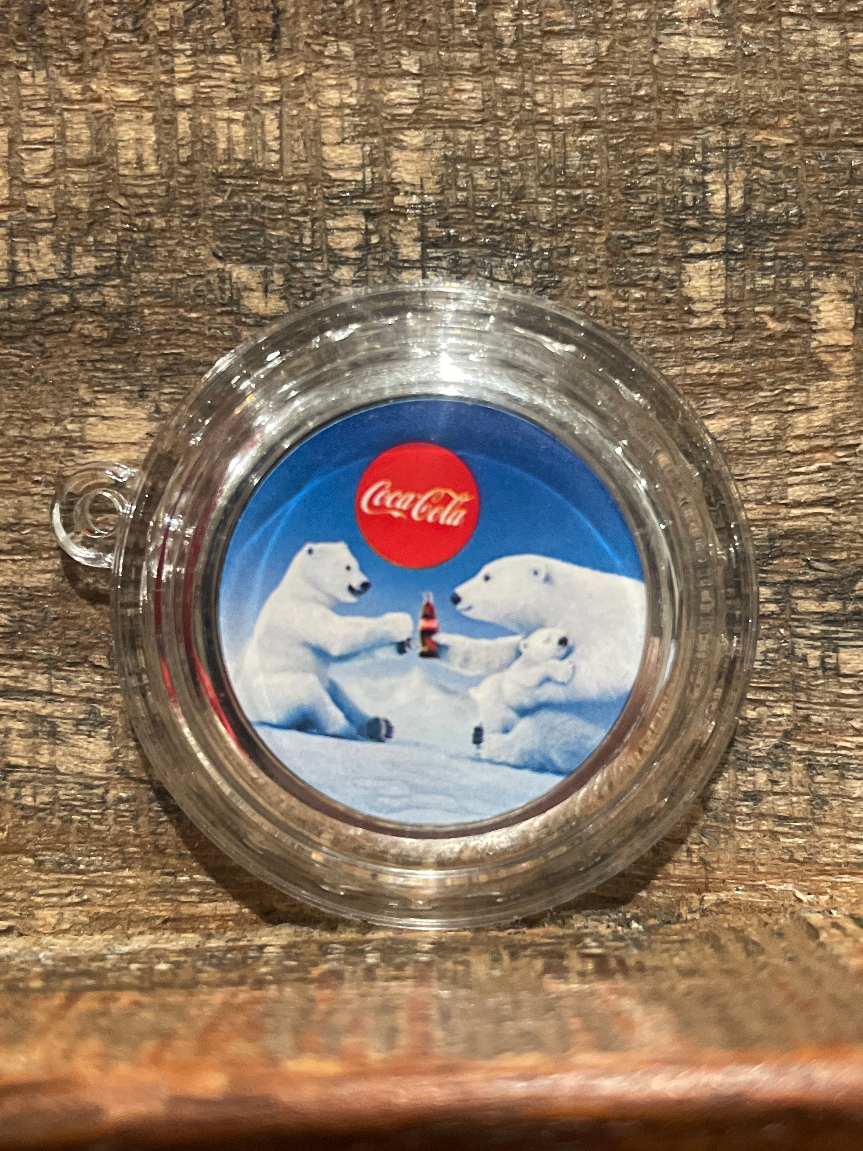 2023 Niue $1 - 6 gram .999 Fine Colorized Silver Coca-Cola Bottle Cap Polar Bear Coin - 5000 mintage